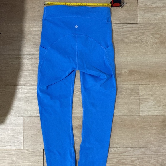 Lululemon Athletica Vibrant Blue Leggings - Picture 6 of 7